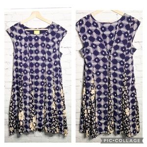 Anthropologie Maeve Indiga Swing Dress